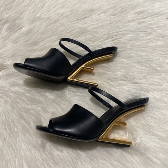 New Fendi First‎ F Heel sandal size 37.5EU - Picture 14 of 15